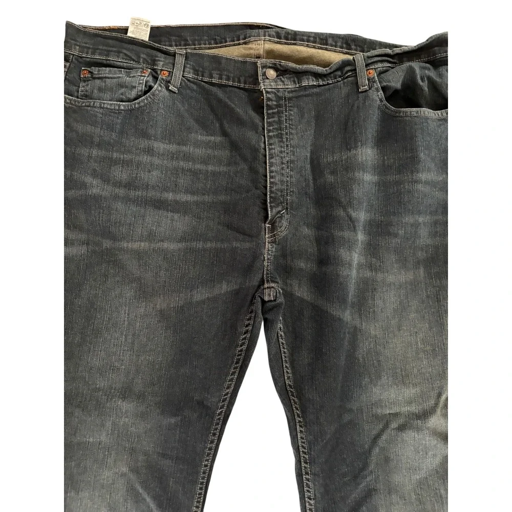 Levi's‎ 559 Relaxed Straight Leg Stretch Jeans - Navarro Dark Wash - 44x30